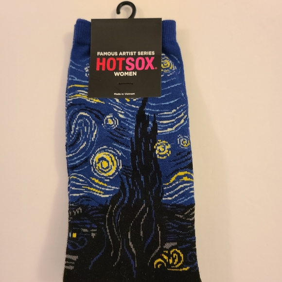 Artist series Starry Night Hot Sox - Picture 1 of 3
